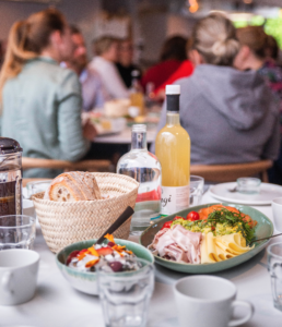 Delikat frokostbord