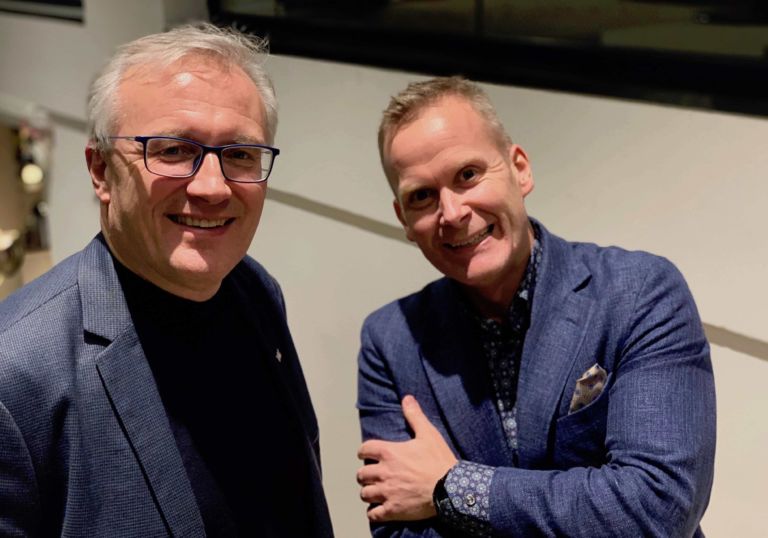 Arnt Roger Aasen og Otto Backer Solberg