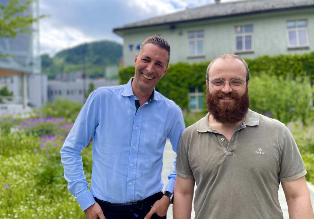 Viser de to personene som intervjues i saken Fredrik Anthonisen og Jon Andreas Bygstad